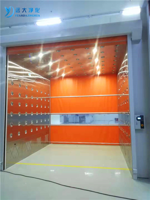 PVC快卷門風(fēng)淋室